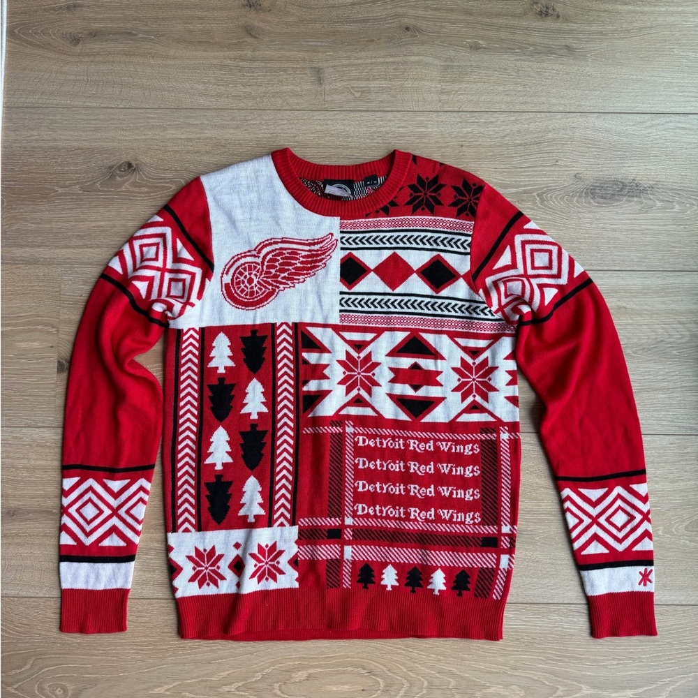 Detroit Red Wings Christmas Sweater